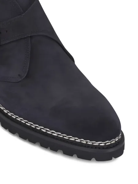Botine Bontoni cu cataramă albastru