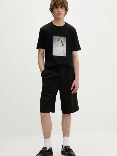 Tricou polo Hugo negru