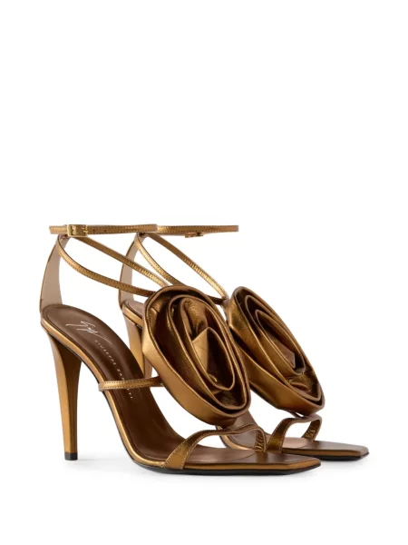 Gėlėtos sandalai Giuseppe Zanotti ruda
