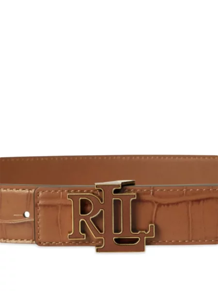 Curea Lauren Ralph Lauren cu autograf maro