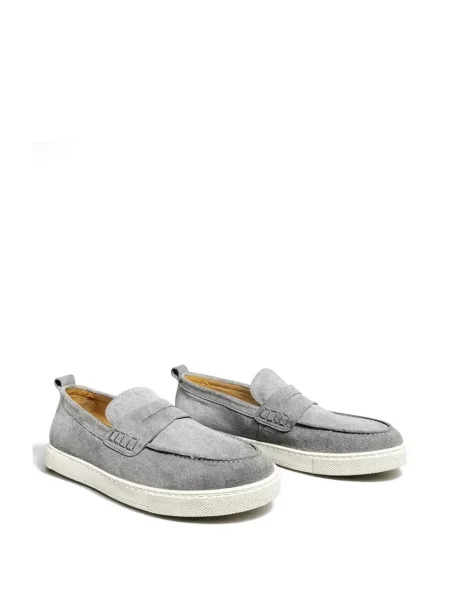 Loafersy Poche Paris szare