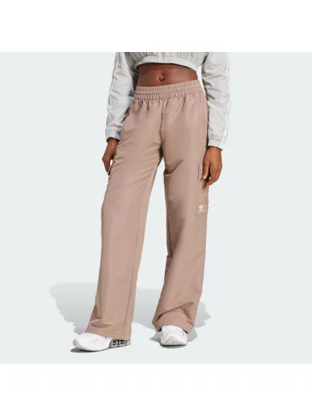 Kalhoty Essentials Woven Cargo hnědé