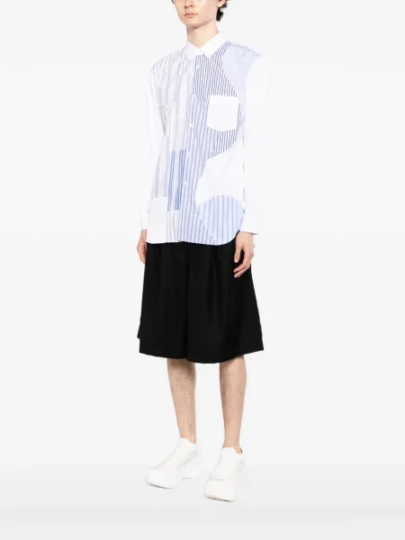 Ριγέ ριγέ πουκάμισο Comme Des Garçons Shirt μπλε