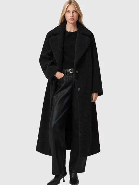 AllSaints palton negru