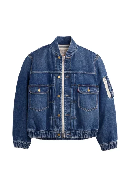 Geacă de blugi Sacai albastru