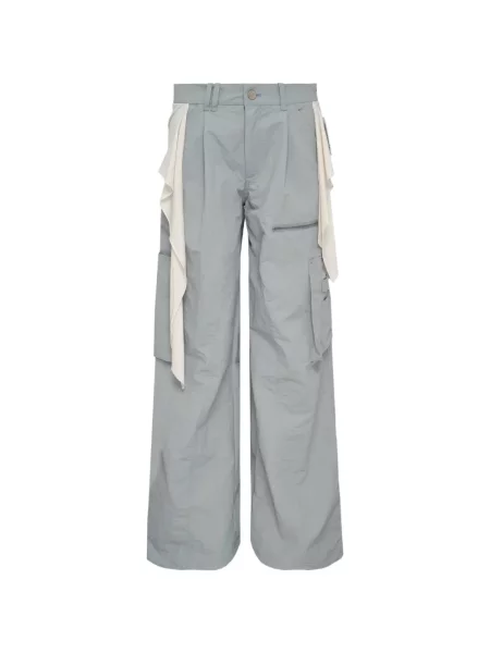 Spodnie Hache wiązane niebieskie