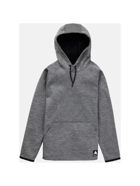 Bluza z kapturem Burton Crown ciemnoszara XS szara
