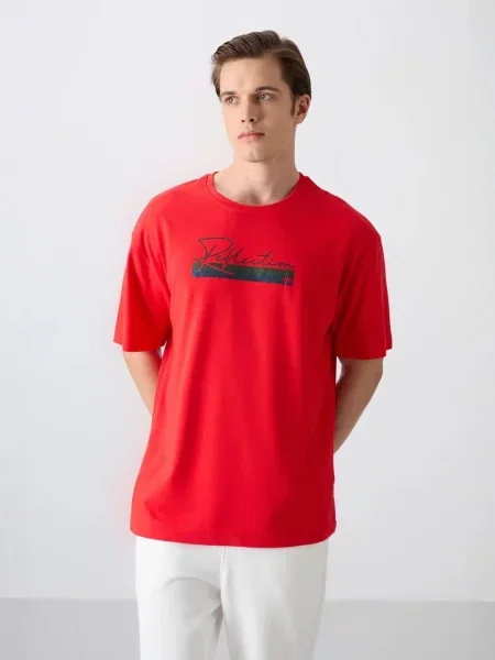 Tommy Life Póló piros