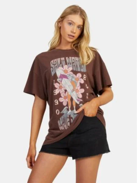 Roxy Tricou Sweetjanis Tees maro