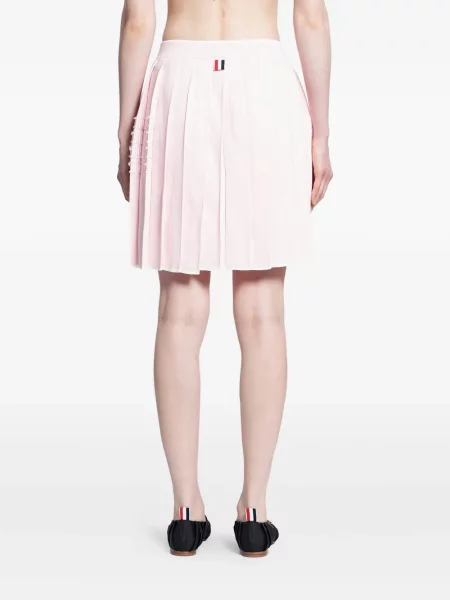 Fusta mini Thom Browne roz