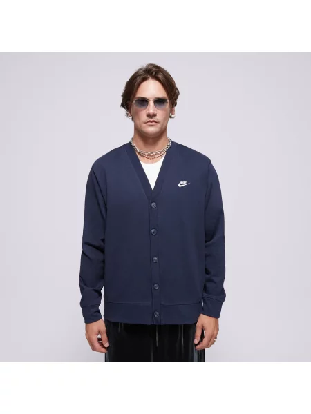 Nike Sweter Nike Club granatowy