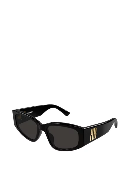 Слънчеви очила Balenciaga Eyewear с автограф черно