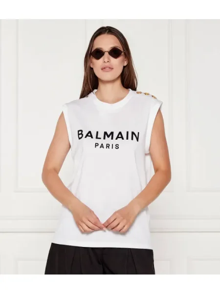 Balmain Felső Relaxed Fit fehér