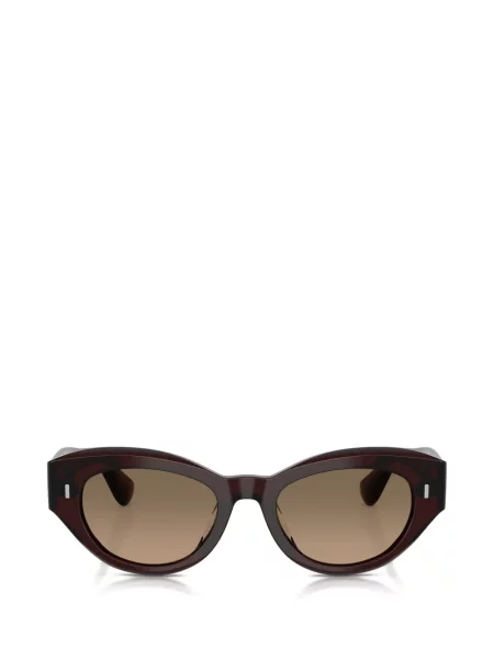 Sunčane naočale mačje oči Oliver Peoples smeđa