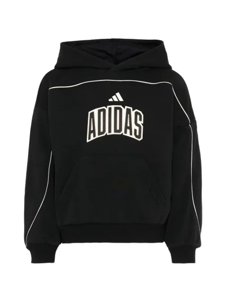 Bluza z kapturem dziecięca Adidas czarna