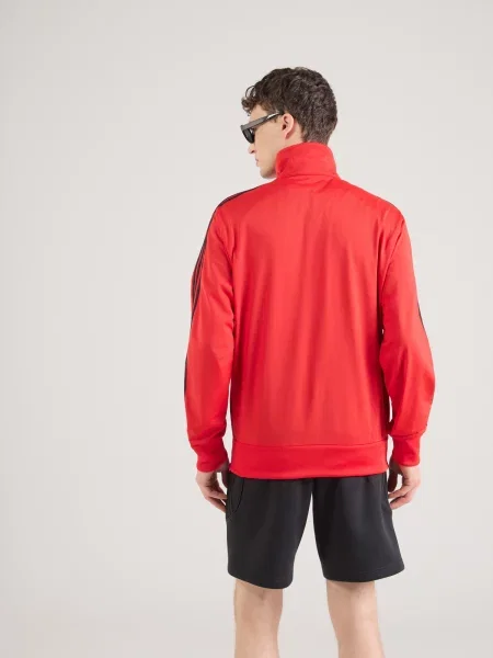 ADIDAS ORIGINALS Tepláková bunda FIREBIRD červená / čierna biela