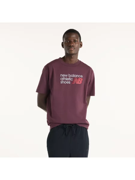 Koszulka New Balance – bordowa