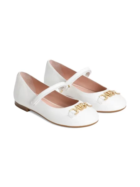 Balerinki dziecięce Dolce And Gabbana białe
