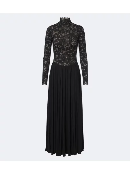 Rochie maxi Zimmermann din jerseu negru