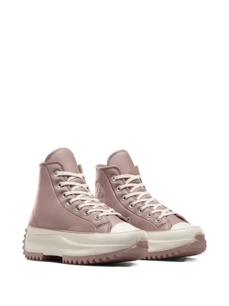 Sneakerși Converse Chuck Taylor All Star din piele cu autograf alergare negru