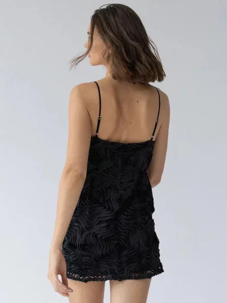Muuv. rochie FLOR negru