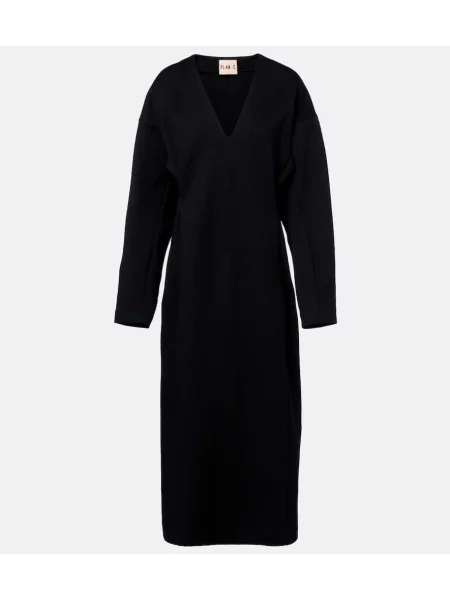 Rochie midi Plan C până la genunchi de costum negru