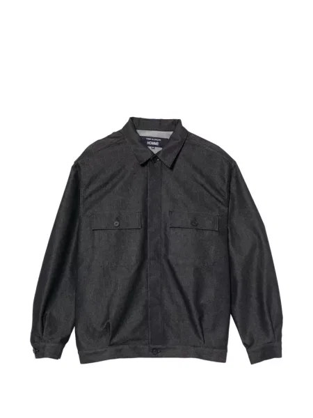 Gulerat geacă de blugi Comme Des Garçons Homme albastru