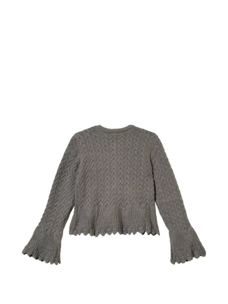 Kardigan dziecięcy Twinset szary