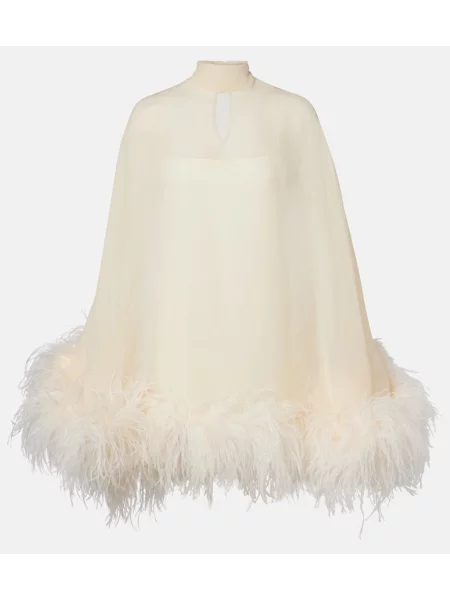 Rochie Taller Marmo de mătase alb