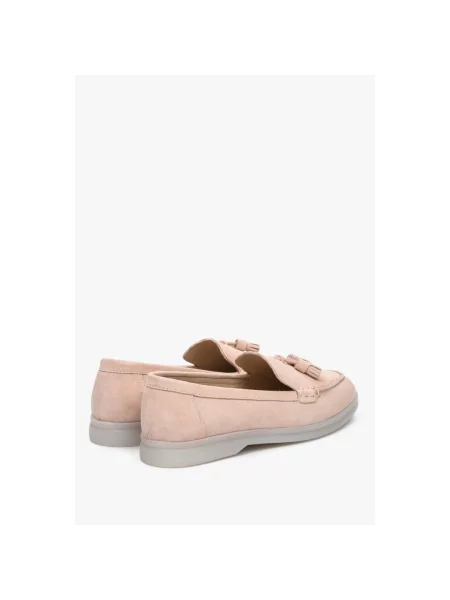 Лоферы Estro розовые