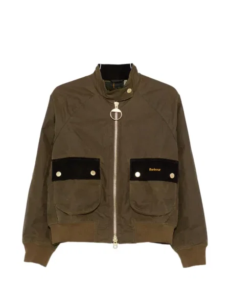 Geacă Barbour de catifea cord verde