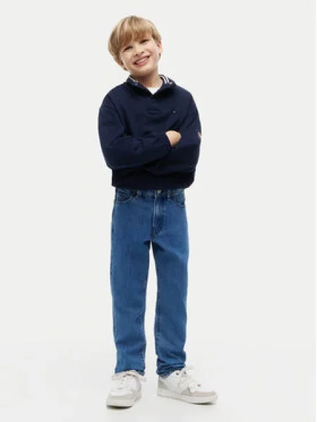 Tommy Hilfiger Džinsai Straight Fit mėlyna