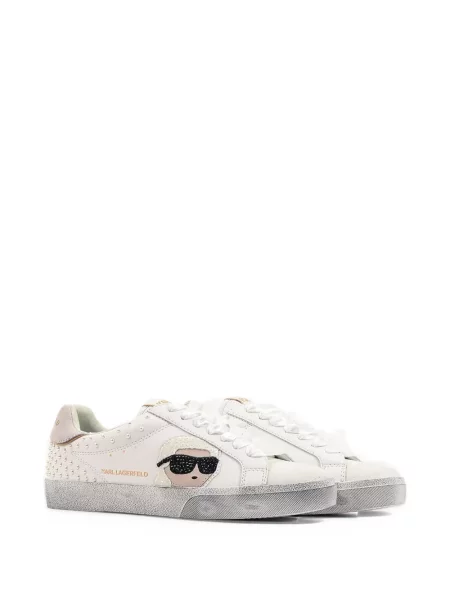 Sneakersy Karl Lagerfeld białe