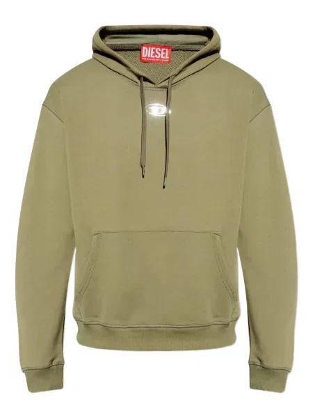 Hanorac cu glugă Diesel verde