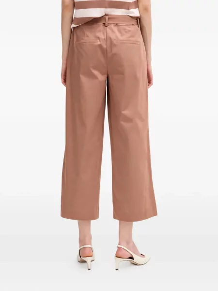 Cu centură decupat pantaloni Joop! portocaliu