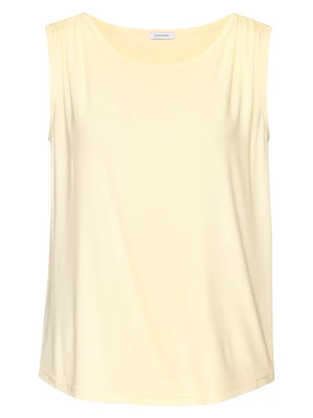 LASCANA Top deschis galben