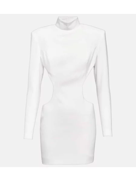 Mini obleka Monot bela