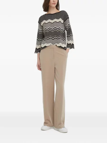 Lung pulover Sisley negru