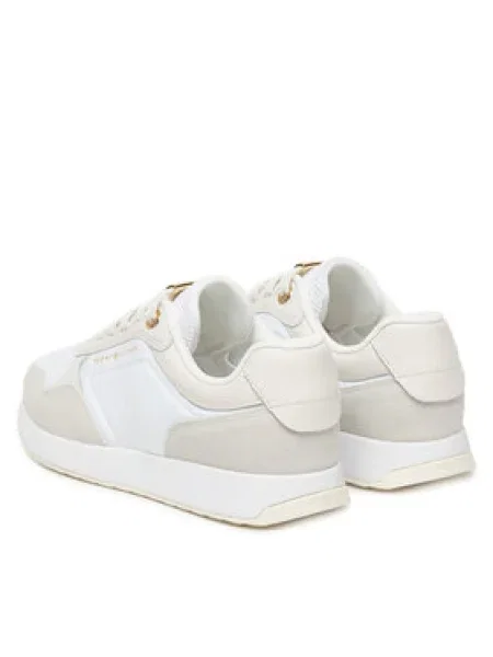 Tommy Hilfiger Sneakersy Th Chic Eva Runner Mesh Béžová biela