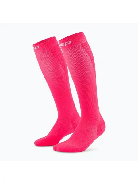 Skarpety kompresyjne CEP Run Tall pink różowe
