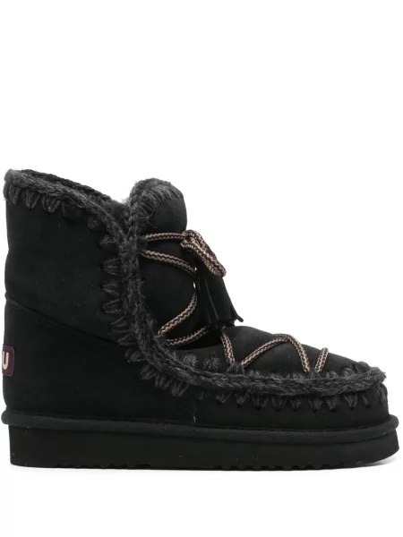Botine Mou negru