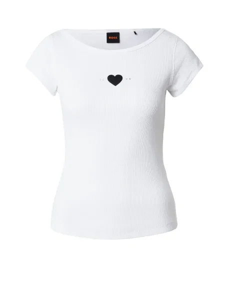 BOSS Majica C_Etine črna bela