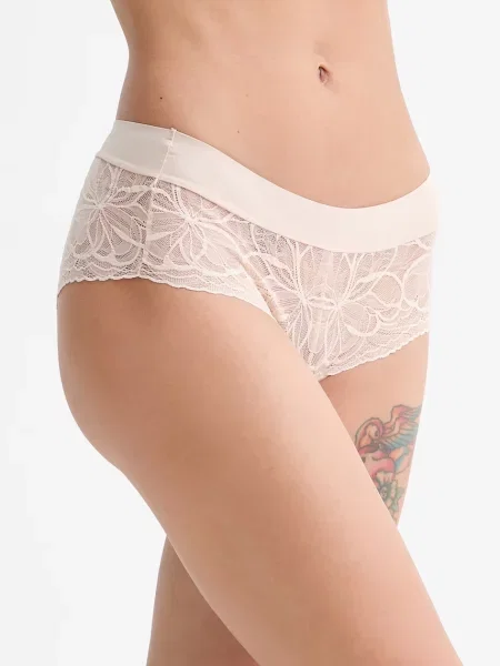 Triumph kalhotky krajkové Body Make-Up Illusion Lace béžový