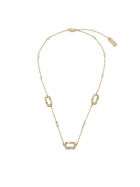 Náhrdelník Marc Jacobs The J Mrc Luxe Station Zlatá