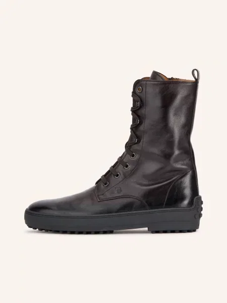 Tod's Botki Sznurowane braun