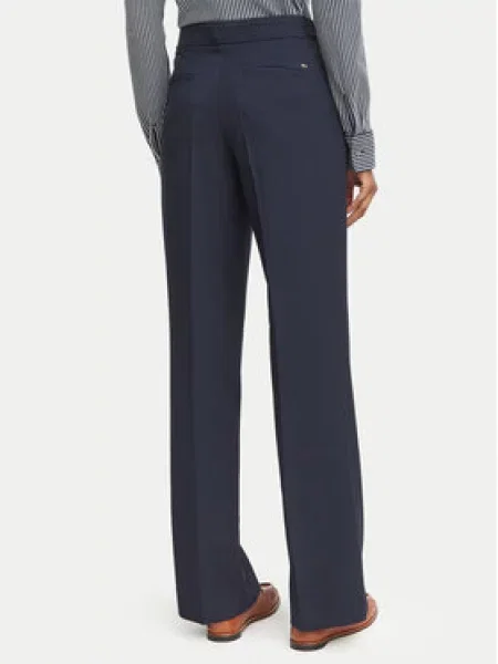 Tommy Hilfiger Szövet nadrág Sötétkék Bootcut Fit