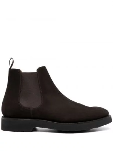 Botine chelsea Church's din piele de căprioară