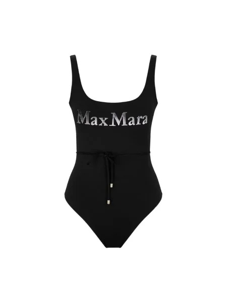 Stroj jednoczęściowy Max Mara Beachwear czarny