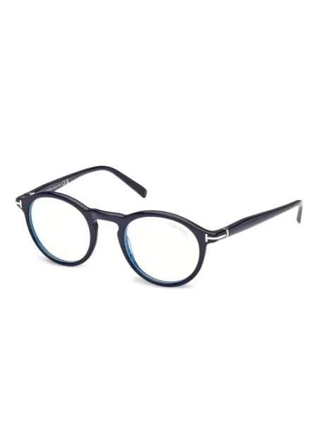 Ochelari de soare rotunzi Tom Ford Eyewear albastru