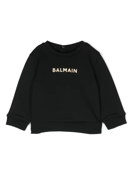 Bluza dziecięca Balmain czarna